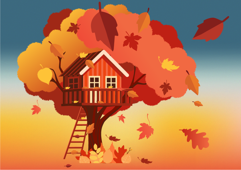 Herfst Vallende Bladeren